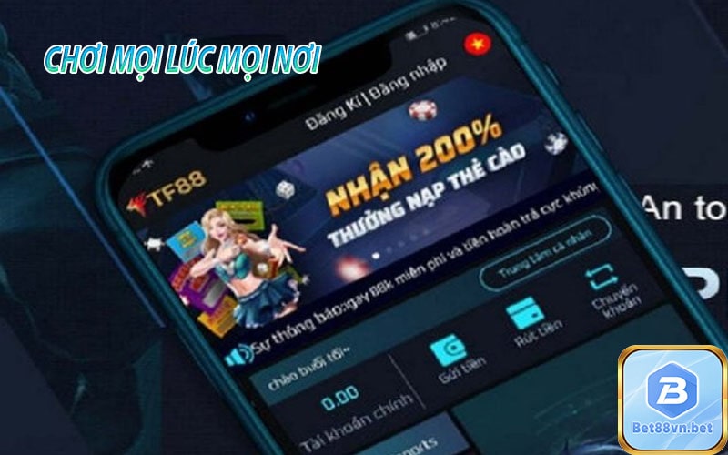 Các tựa game đa dạng của TF88 